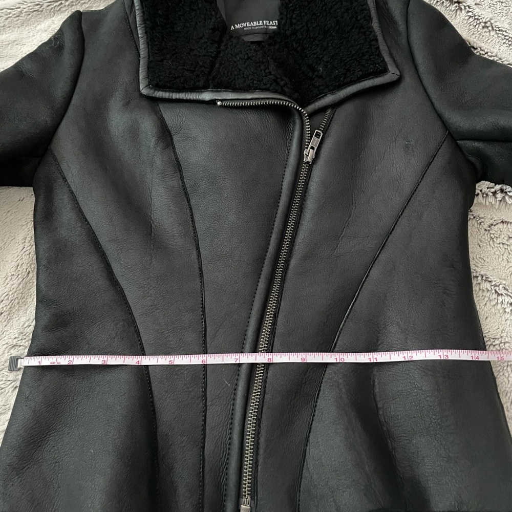 Gorgeous sheep leather shearling jacket - Picture 15 of 16